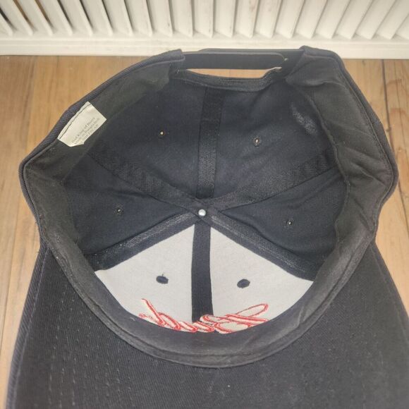 Bud King of Beers Hat Cap Snapback Black Budweiser Driver Brand Embroidered Ad - Picture 9 of 10